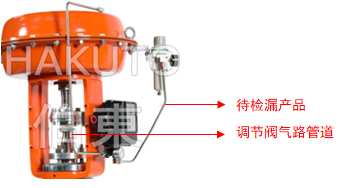 氦質譜檢漏儀調節閥氣路管道檢漏