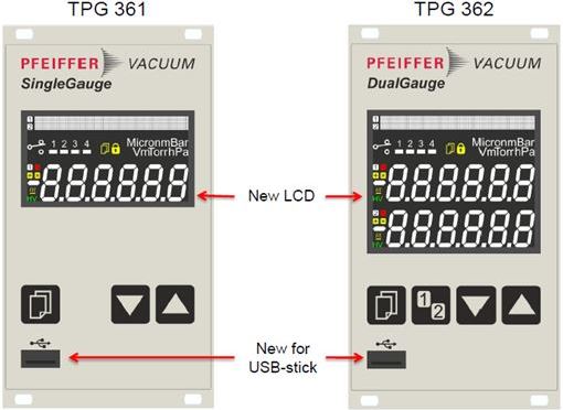 pfeiffer 真空計顯示器 TPG 361